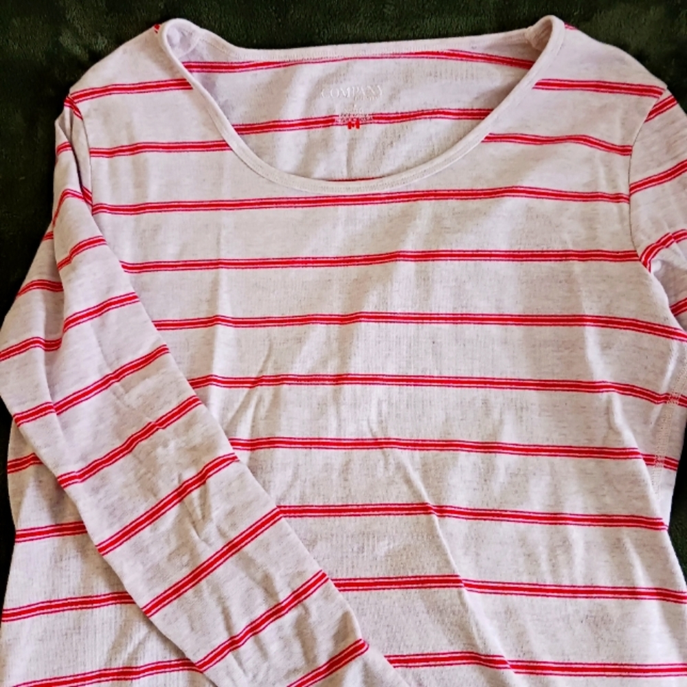 Striped Long Sleeve Top